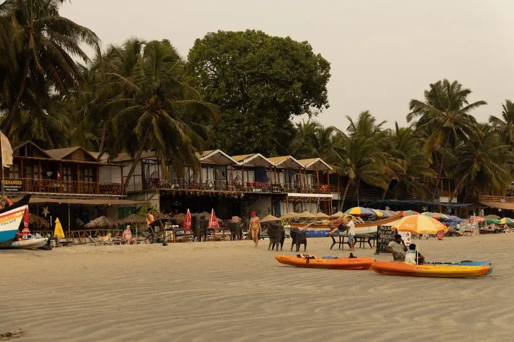 Local scenery and travel spots in Goa