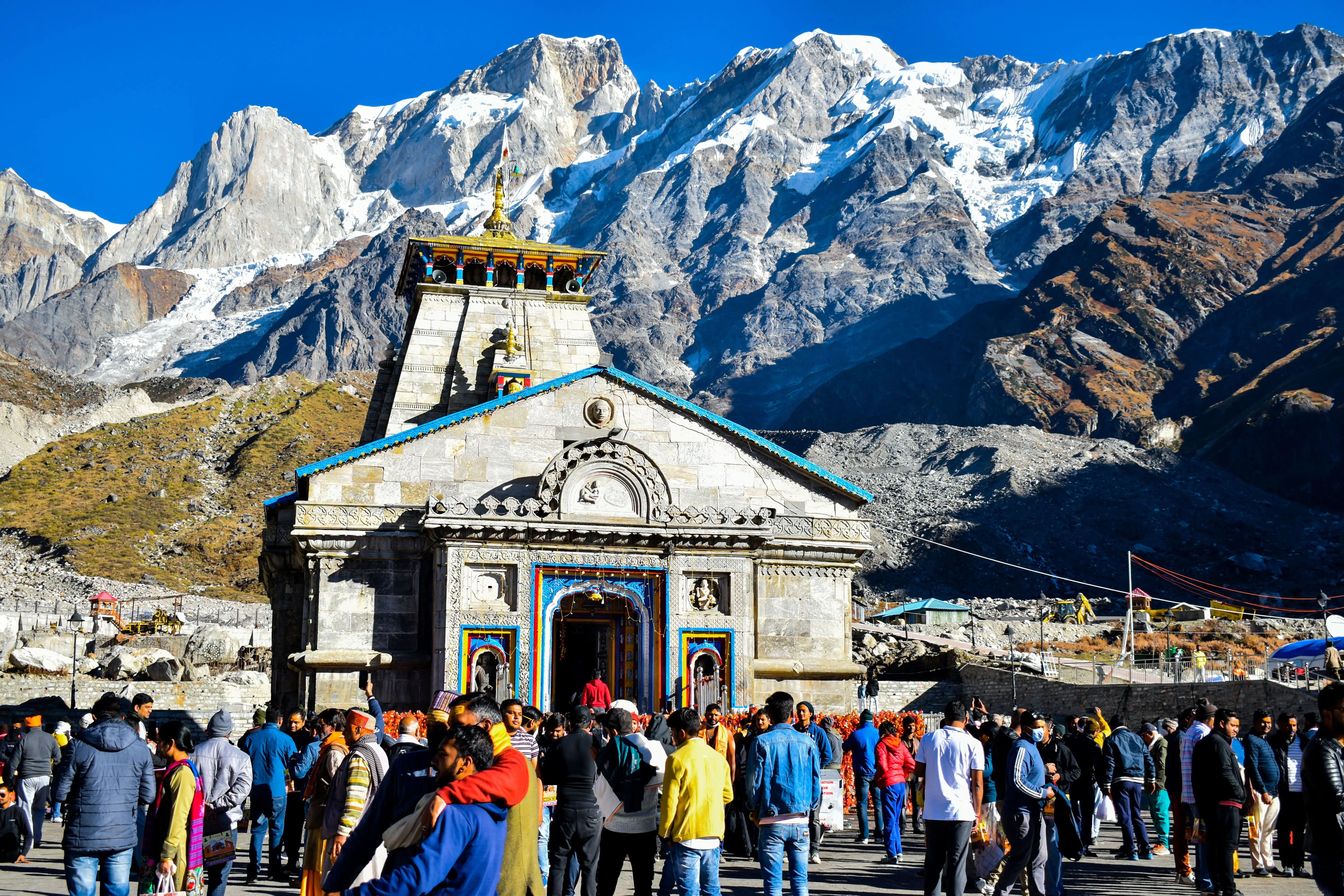 Local scenery and travel spots in Uttarakhand