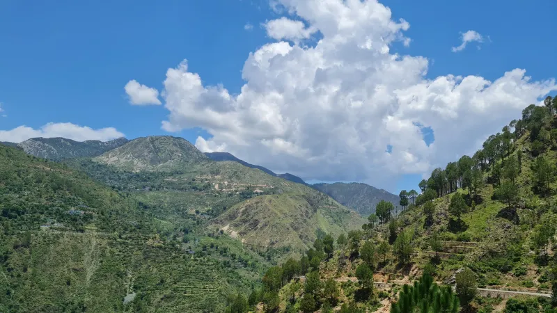 Natural valleys and surroundings of Nainital