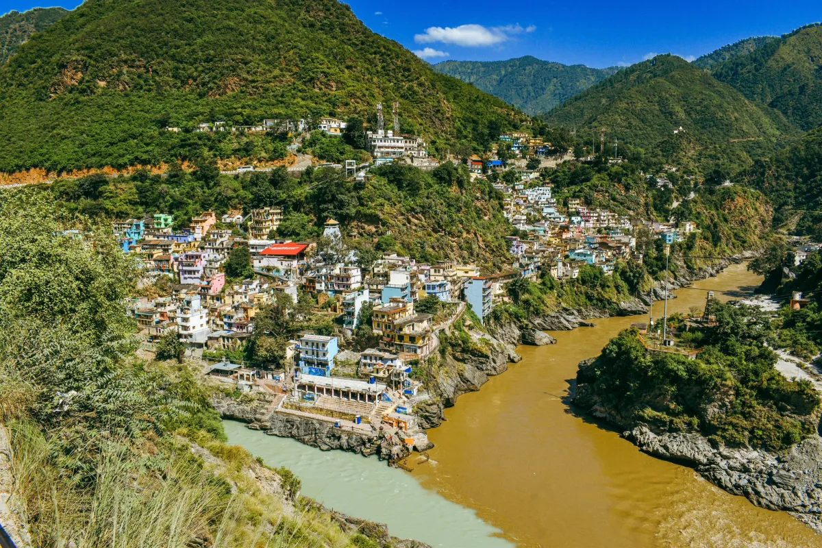 Natural valleys and surroundings of Mussoorie