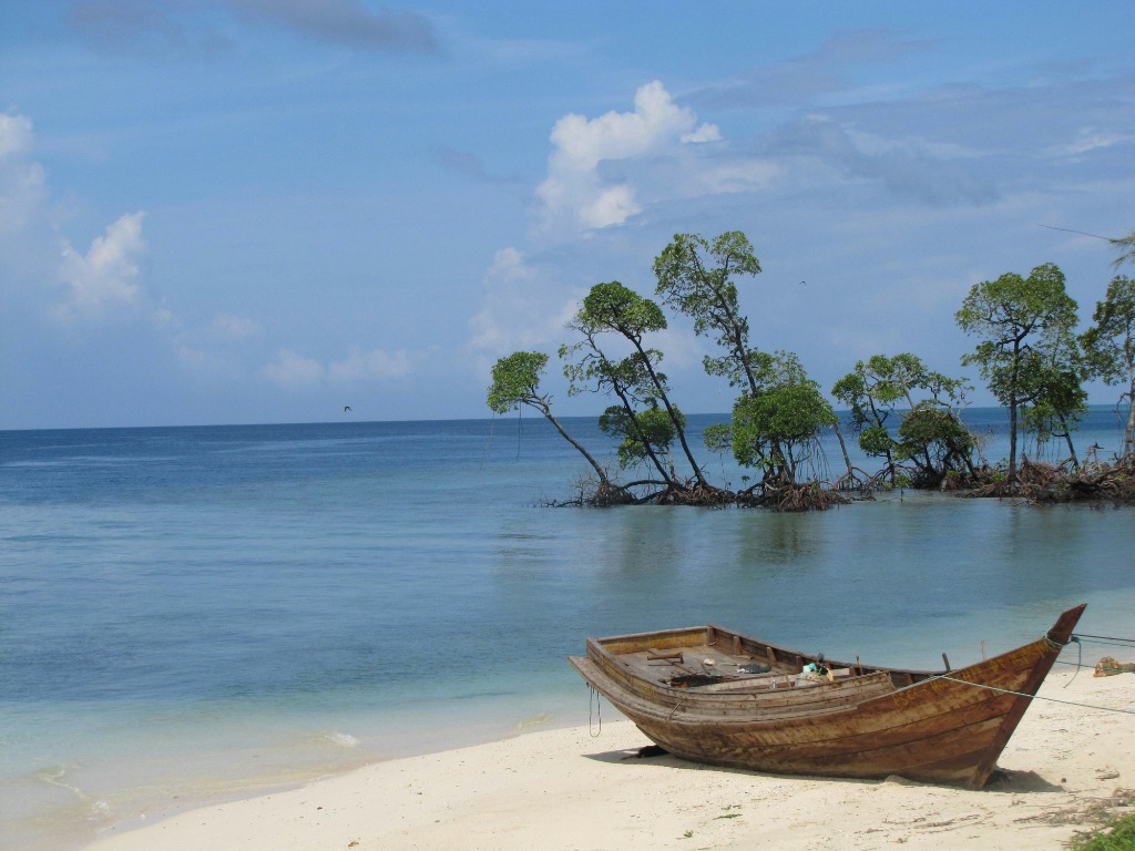 Natural valleys and surroundings of Kalapathar Beach