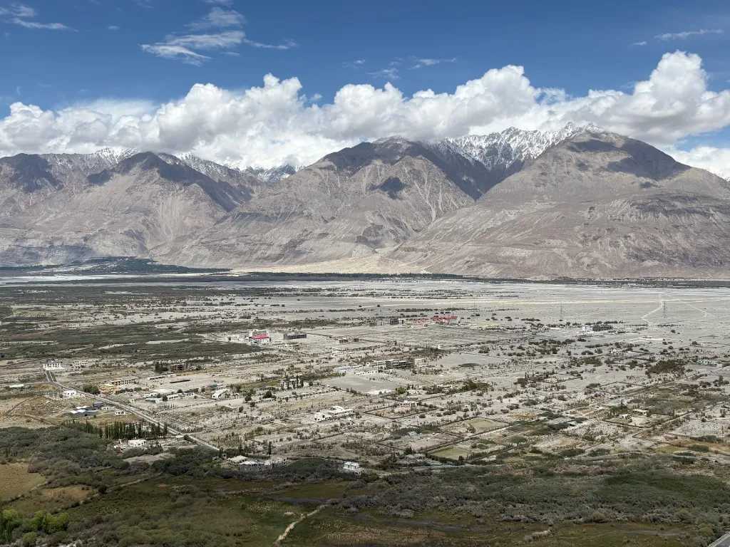Natural valleys and surroundings of Pangong Lake